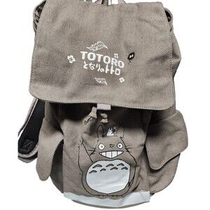 Studio Ghibli My Neighbor Totoro Canvas Backpack